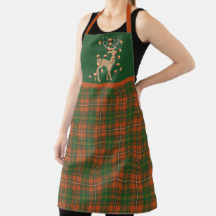 Hay Oude Originele Tartan Kerstmis Schort