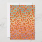 Hay Pumpkin Fall Birthday Party Invitation Kaart (Achterkant)