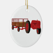 Hay Ride Keramisch Ornament (Rechts)