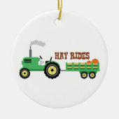 Hay Rides Keramisch Ornament (Voorkant)