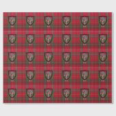 Hay Scottish Clan Tartan & Crest Cadeaupapier (Vlak)