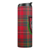 Hay Scottish Clan Tartan & Crest Thermosbeker (Gedraaid links)