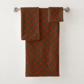 Hay Scottish Clan Tartan Pset Pattern Bad Handdoek (Insitu)