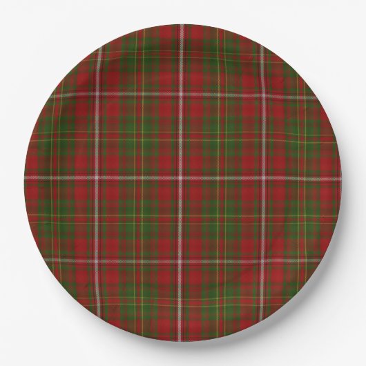 Hay Scottish Clan Tartan Pset Pattern Papieren Bordje (Voorkant)