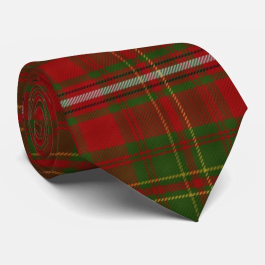 Hay Scottish Clan Tartan Pset Pattern Stropdas (Opgerold)