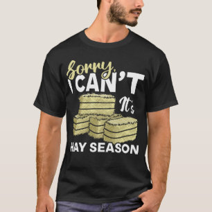 Hay Season Agriculture Hay Farmer T-shirt