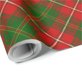 Hay tartan red green plaid cadeaupapier (Rol Hoek)