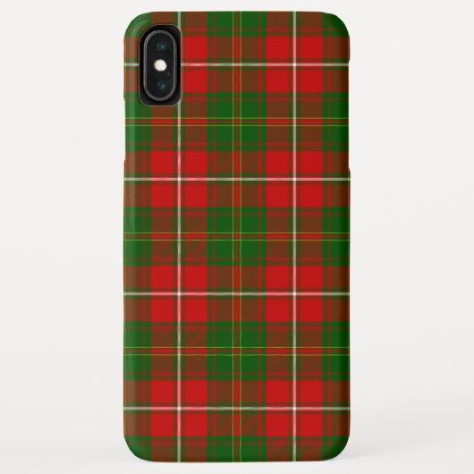 Hay tartan red green plaid Case-Mate iPhone case (Achterkant)