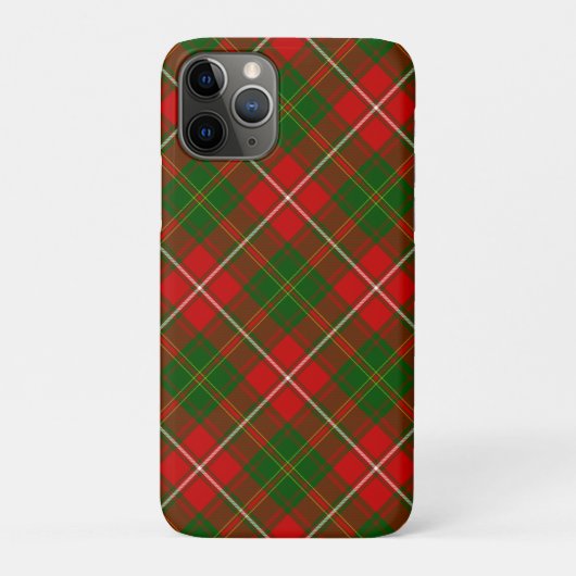 Hay tartan red green plaid Case-Mate iPhone case (Achterkant)