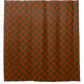 Hay tartan red green plaid douchegordijn (Voorkant)