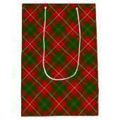 Hay tartan red green plaid medium cadeauzakje (Achterkant)