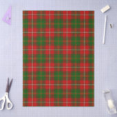 Hay tartan red green plaid tissuepapier (Craft)