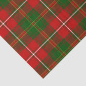 Hay tartan red green plaid tissuepapier (Detail)