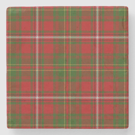 Hay Tartan Stenen Onderzetter (Voorkant)