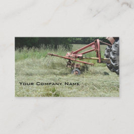 Hay tedder visitekaartje