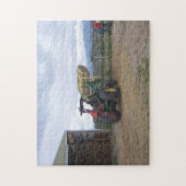 Hay verplaatsen op Ranch Legpuzzel (Verticaal)