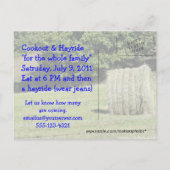 Hay-You are Invited... aanpassen Uitnodiging Briefkaart (Achterkant)