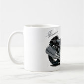 Hayabusa Black Bike Koffiemok (Links)