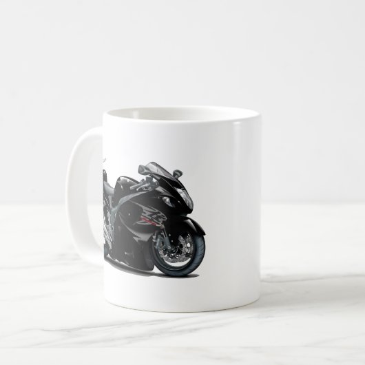 Hayabusa Black Bike Koffiemok (Voorkant links)