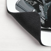 Hayabusa Black Bike Muismat (Hoek)