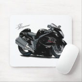 Hayabusa Black Bike Muismat (Met muis)