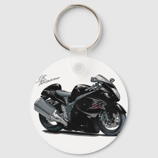 Hayabusa Black Bike Sleutelhanger (Voorkant)