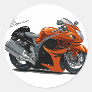 Hayabusa Oranje Bike Ronde Sticker