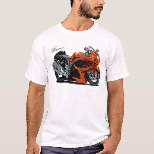 Hayabusa Oranje Bike T-shirt (Voorkant)