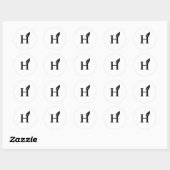 hayah ronde sticker (Vel)