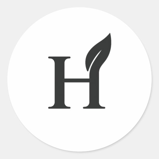 hayah ronde sticker (Voorkant)