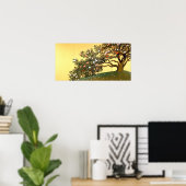 Hayami Gyoshhet Camellia Blossom Poster (Thuiskantoor)