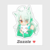 HayaTikaze's sticker ⑪Hug シール (Vel)
