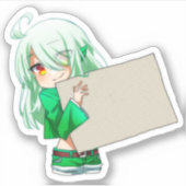 HayaTikaze's sticker ⑨ memo シ ー ル (Voorkant)