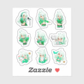HayaTikaze's sticker ⑫ Small シール (Vel)