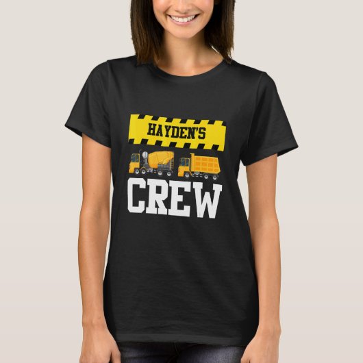 Hayden Construction Creed Custom Dumptruck Tru T-shirt (Voorkant)