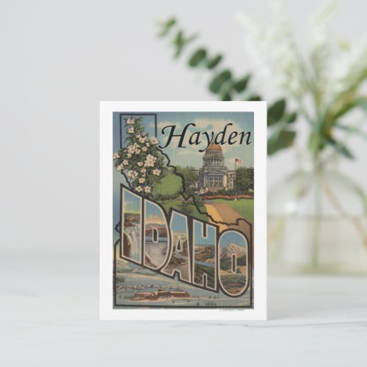 Hayden, IdahoLarge Letter ScenesHayden, ID Briefkaart (Staand voorkant)