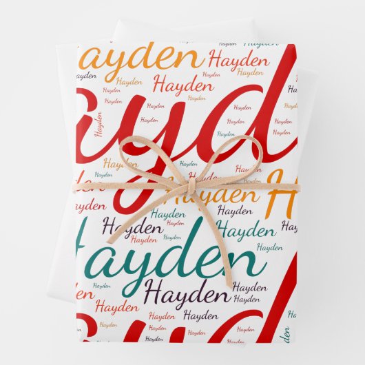 Hayden Inpakpapier Vel (In situ)