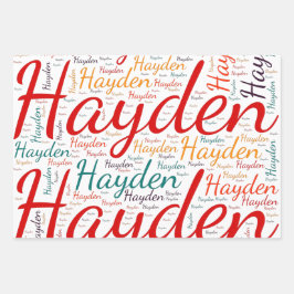 Hayden Inpakpapier Vel