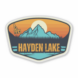 Hayden Lake, Idaho Sticker