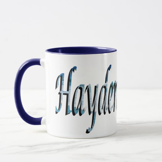 Hayden, Name, logo, Mok (Links)