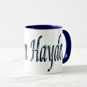 Hayden, Name, logo, Mok (Voorkant rechts)