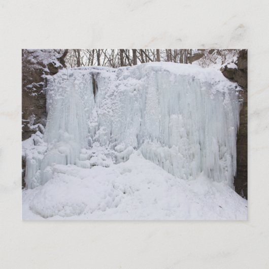 Hayden Run Herfsten in de winter, Columbus, Ohio Briefkaart (Voorkant)