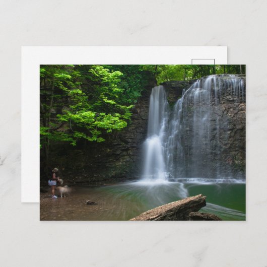 Hayden Run Herfsten in Spring, Columbus, Ohio Briefkaart (Voorkant / Achterkant)