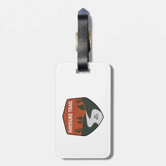 Hayduke Trail Bagagelabel (Achterkant verticaal)