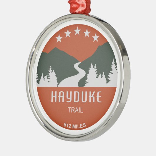 Hayduke Trail Metalen Ornament (Links)