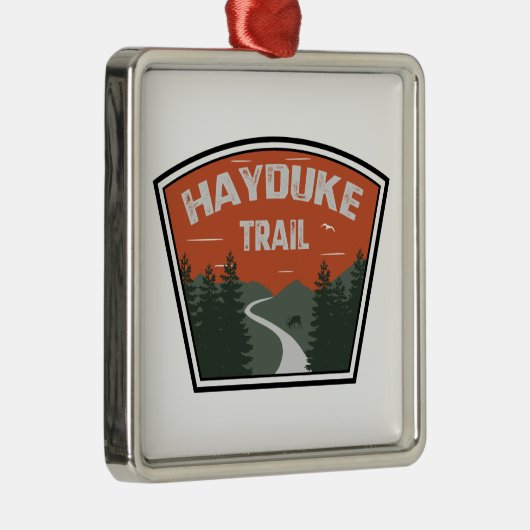 Hayduke Trail Metalen Ornament (Rechts)