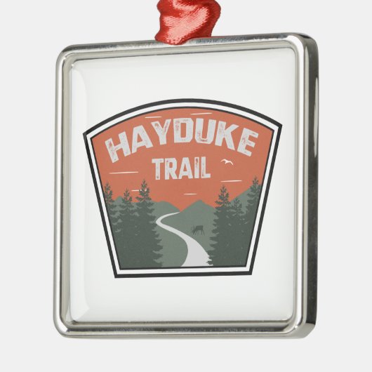 Hayduke Trail Metalen Ornament (Links)