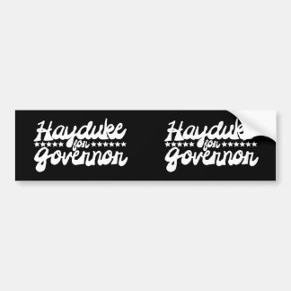 Hayduke voor gouverneur bumpersticker