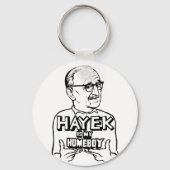Hayek is mijn Homeboy Sleutelhanger (Voorkant)