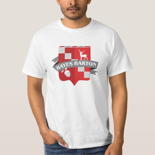 Hayes Barton coat-of-arms T-Shirt (Voorkant)